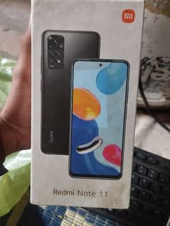 Redmi note 11 4/128 ha 10by10 condition box and charger sat ha 0