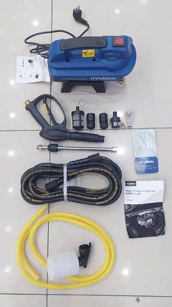 HYUNDAI High Pressure Car Washer Machine - 110 Bar, Induction Motor 1