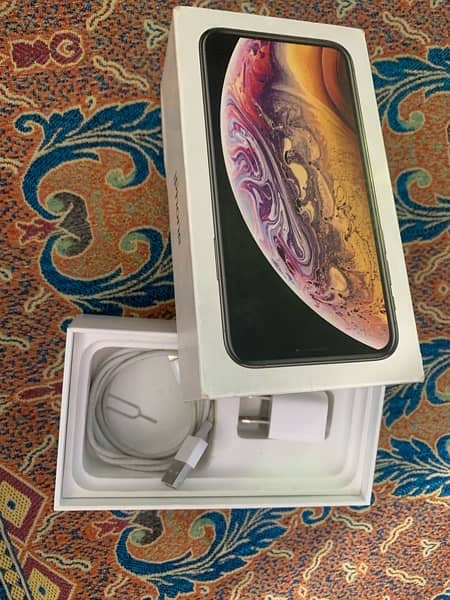 iPhone xs gold 64gb dual pta approved 9