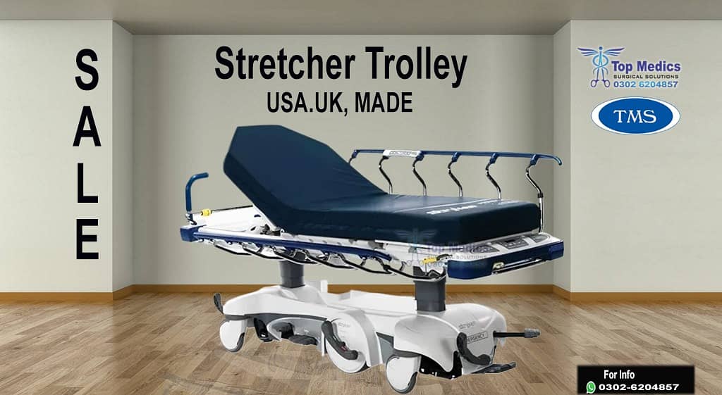 Stretcher trolley / USA stretcher trolley / patient trolley stretcher 2