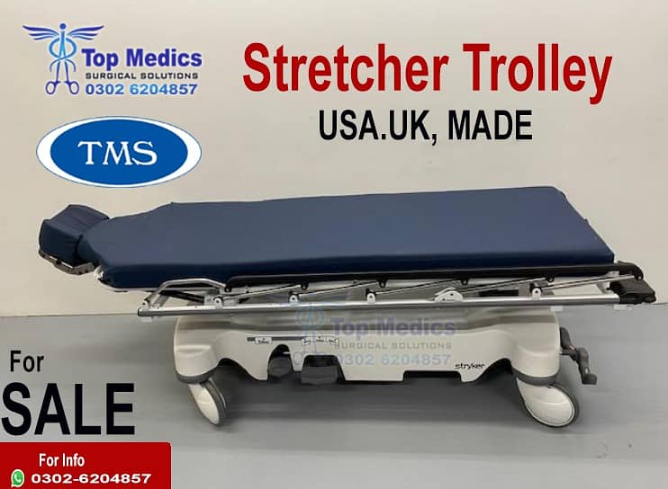 Stretcher trolley / USA stretcher trolley / patient trolley stretcher 13