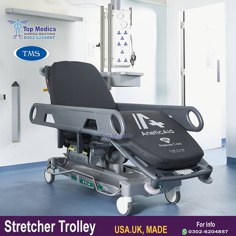 Stretcher trolley / USA stretcher trolley / patient trolley stretcher 5