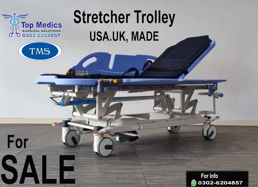 Stretcher trolley / USA stretcher trolley / patient trolley stretcher 6