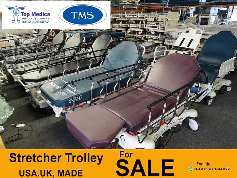 Stretcher trolley / USA stretcher trolley / patient trolley stretcher 7