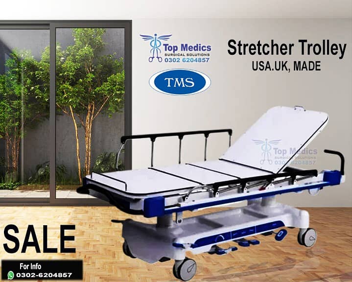 Stretcher trolley / USA stretcher trolley / patient trolley stretcher 0