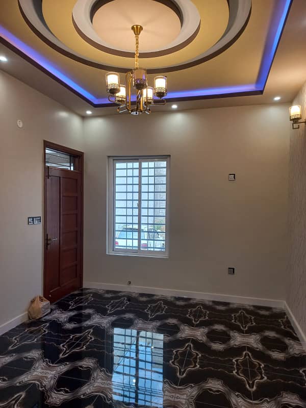 single story House For Sale In Saadi Town , New House, with two room extra 9