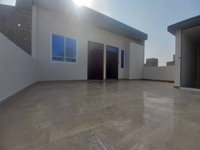 single story House For Sale In Saadi Town , New House, with two room extra 20