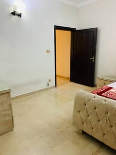 F-11 Markaz 1 Bed 1 Bath With Tv Lounge Kitchen Car Parking Available For Rent 0