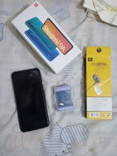 Redme 9A for sale with new PUBG trigger and new handfree 03330492066