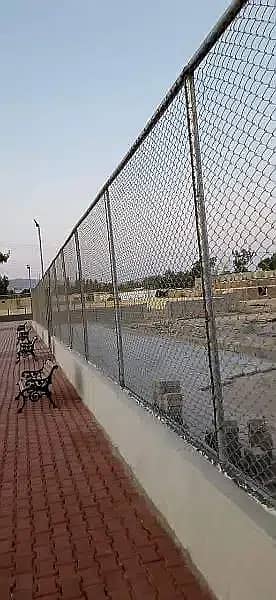 hotdipped Galvanized Chainlink Fence / Galvanized Chainlink Fence 0