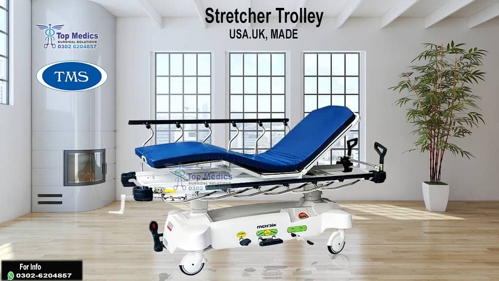 stretcher trolley / USA stretcher trolley / patient trolley stretcher 2