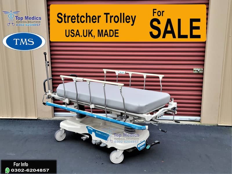 stretcher trolley / USA stretcher trolley / patient trolley stretcher 1