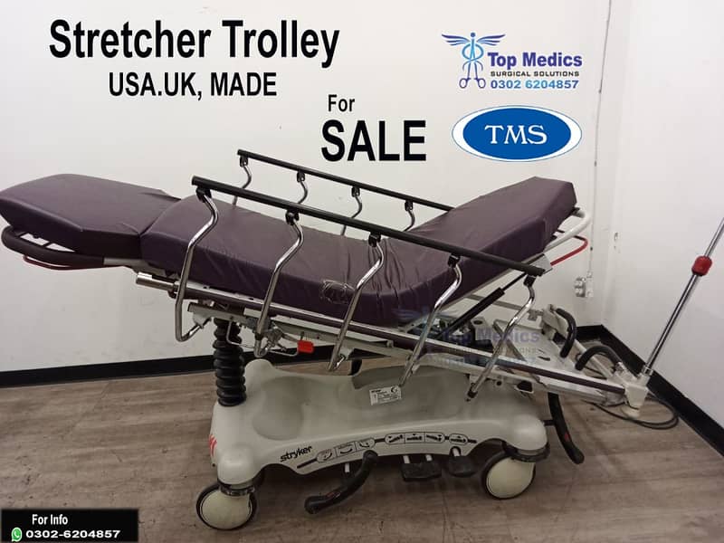 stretcher trolley / USA stretcher trolley / patient trolley stretcher 4