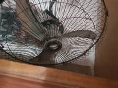 AC DC fan with adoptor and wire.