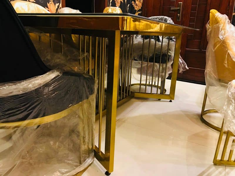 Luxury Gold Dining Table 3