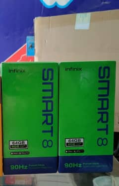 Infinix smart 8 box packed