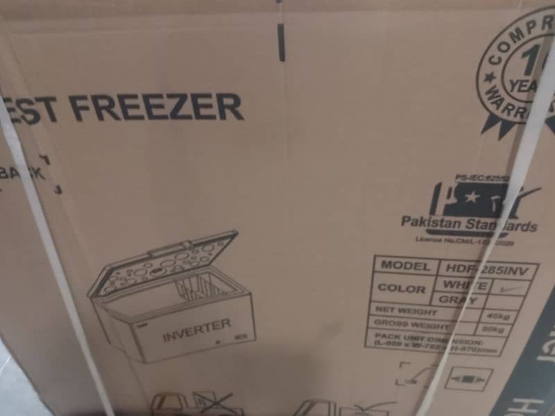 haier brand new freezer for sale 1