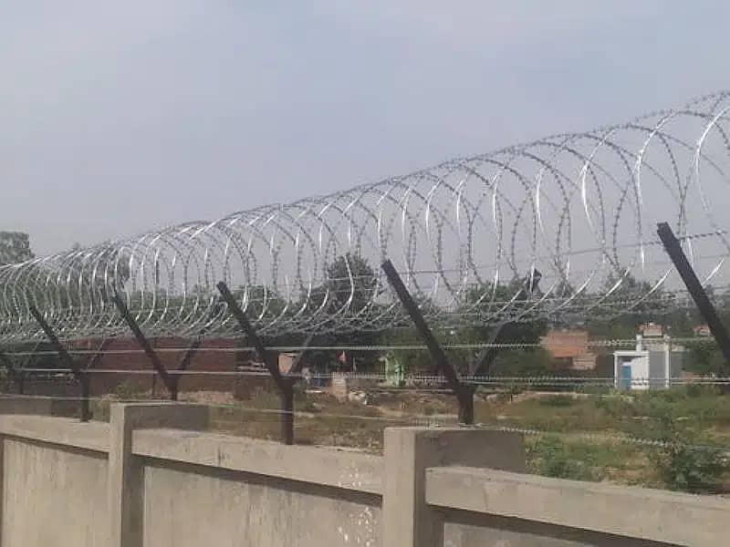 Grid Stations Heavy Guage Security Fencing 0300-702-8033/ Razor wire 11