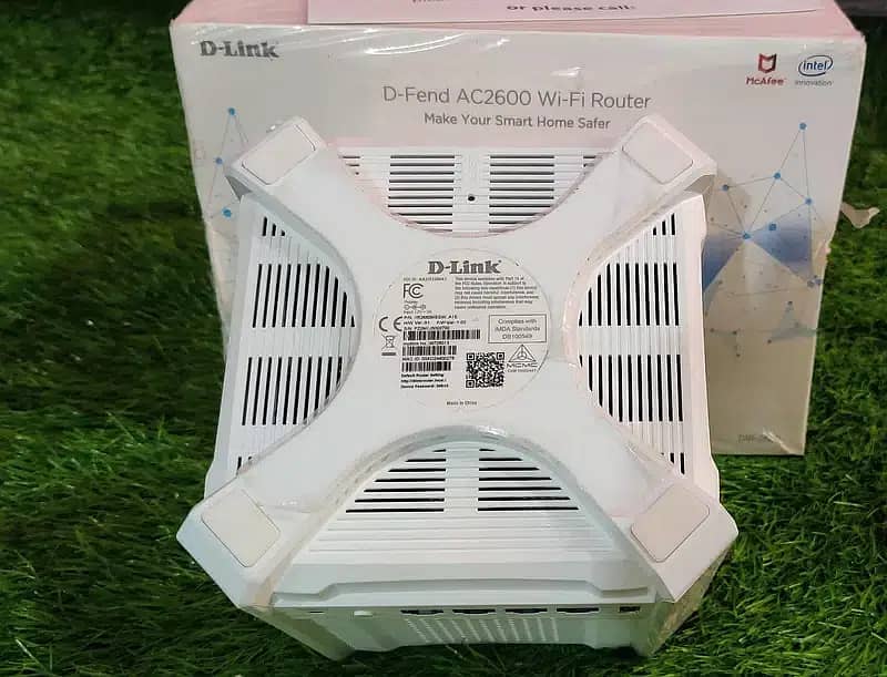 D-link/ DIR-2680/ D-Fend/ AC2600/ Dual Band/ Wi-Fi/ Router/ (Box-pack) 8