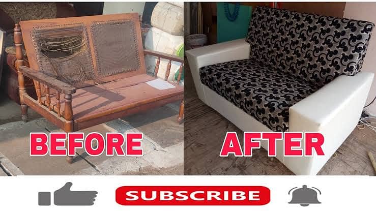 sofa set / sofa cum bed / new sofa / sofa repair /poshish 1800 pr seat 9