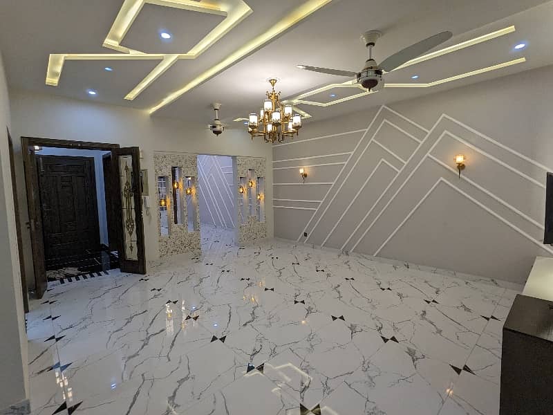 65 Fit Road Vip Brand New First Entery 7-1/2 Marla House Premium Leatest Modern Luxery Style Available For Sale In Johertown Phase 2 Lahore . Near Emporium Mall Double Storey Luxery House Sale By Fast Property Services With Original Pics 35