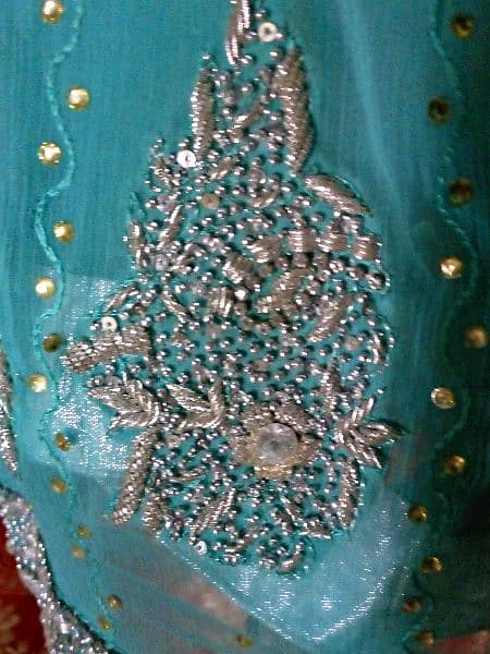 one tym used angrakha style engagement dress for sell 4