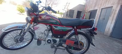 Honda CD 70 2022 modle(03476997440) for contact 0