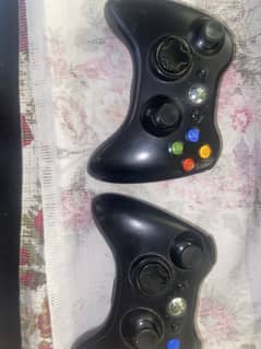 Xbox 360 controllers wireless two contollers