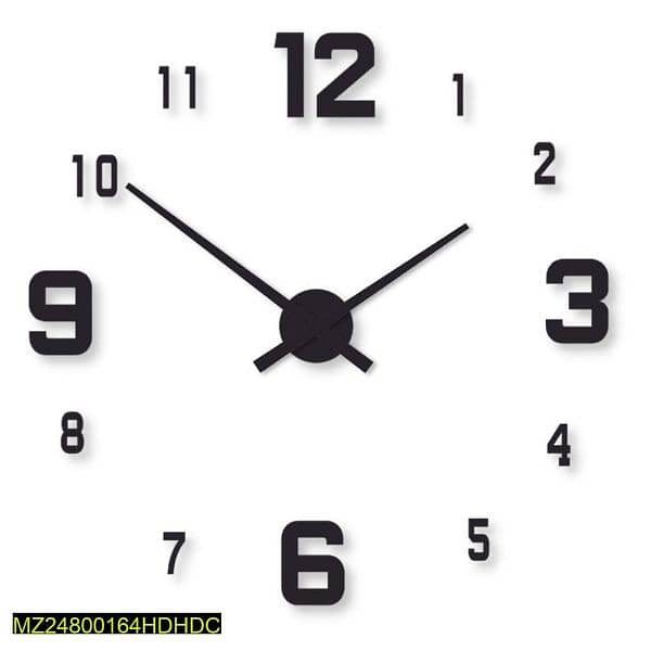 beautiful Digital Wood Wall clock 2