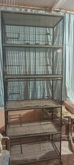 5 Portions Un Used Cage for Love Birds