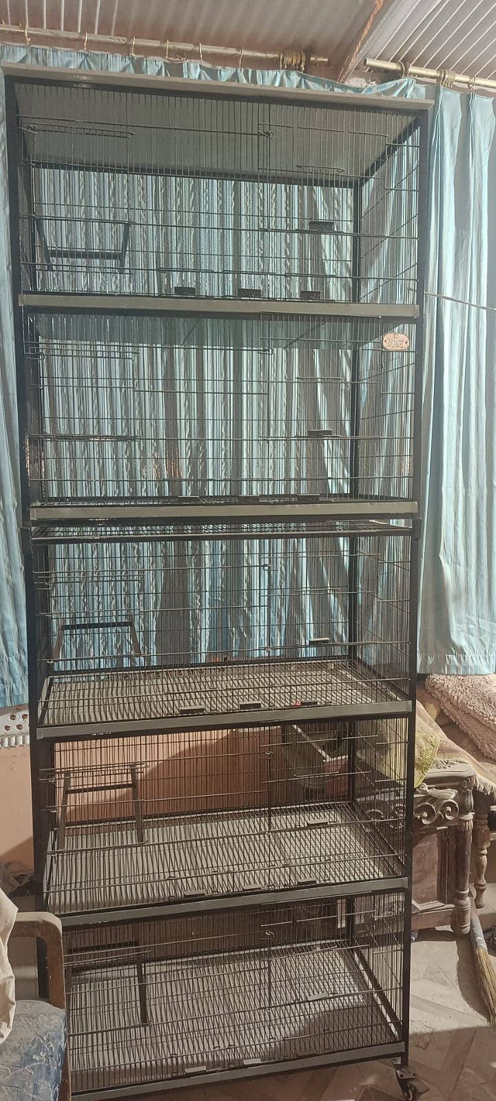 5 Portions Un Used Cage for Love Birds 0