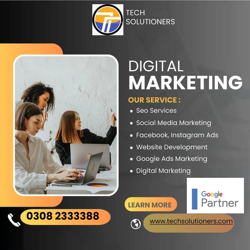 Digital Marketing | SEO | Social Media Marketing | Google, FB & IG Ad 3
