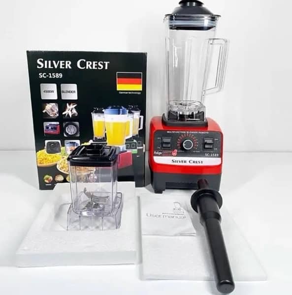 Silver Crest 2 in 1 Heavy Blender At Whole Sale Price 7