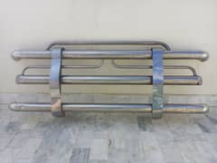 Suzuki Hi roof or Ravi front steel grill and 1 heavy duty stupany tyre 0