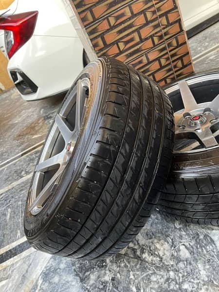 Dunlop 225/50/17 tyres 2