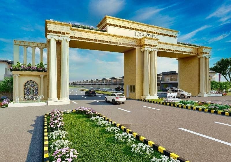 10 Marla Residential Plot For Sale At LDA City Phase 1, At Prime Location. 3
