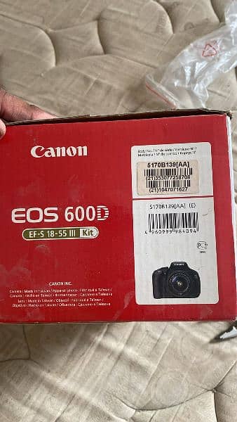canon EOS 600D 5