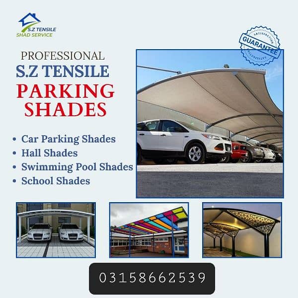 Best Tensile Shades in Pakistan | House Parking Shades | PVC Shades 8