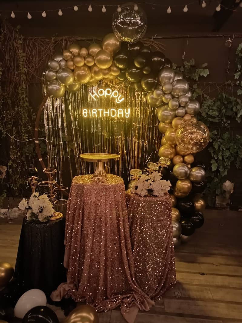 Birthday Decoration | Catering | Food | Floral Decor 12