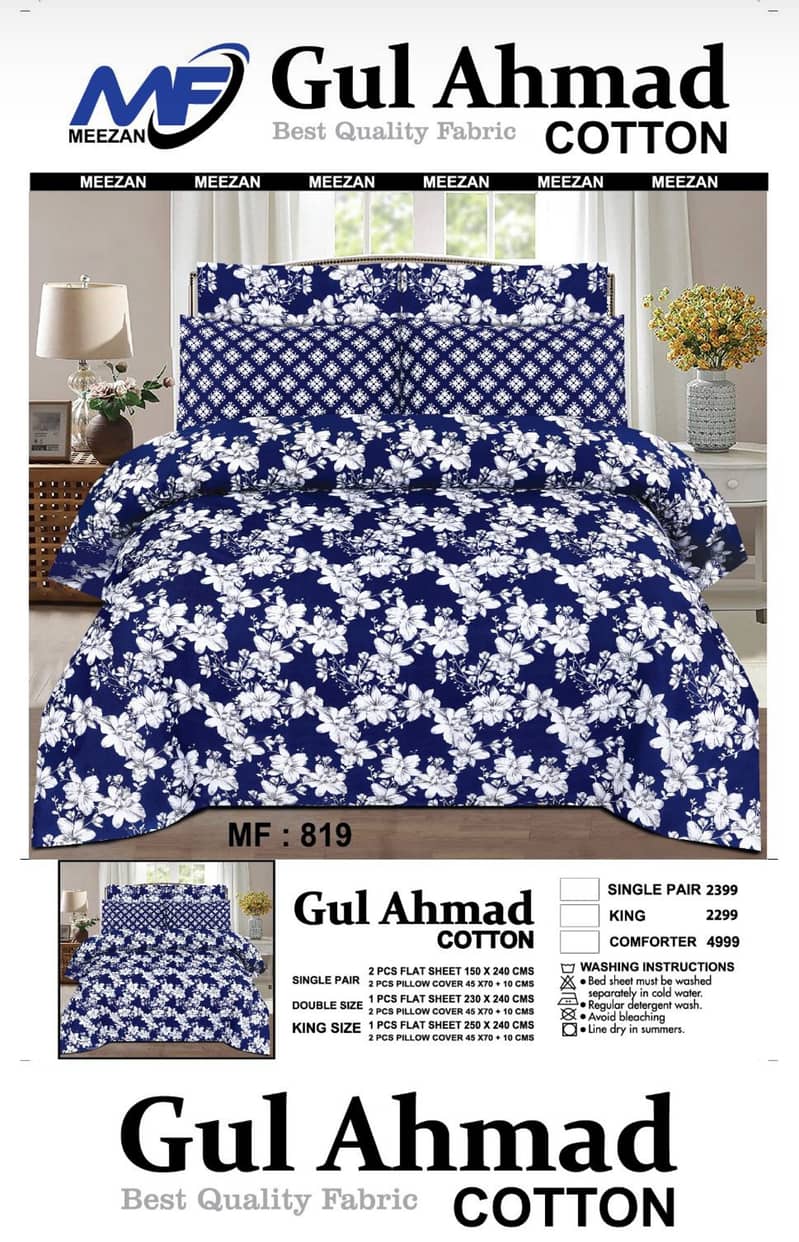 bedsheets pure fabric 6