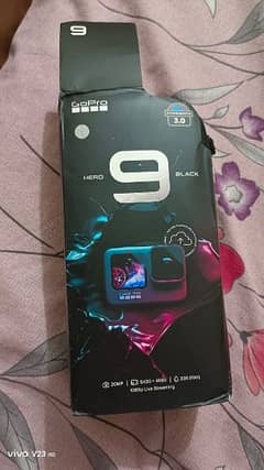 Original Gopro Hero 9 Moto Vloging Camera with complete box