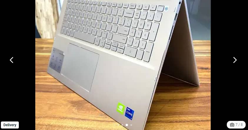 Dell Inspiron 7706 2n1 15.6" i7-1165G7 2.8GHz Tiger Lake laptop 6