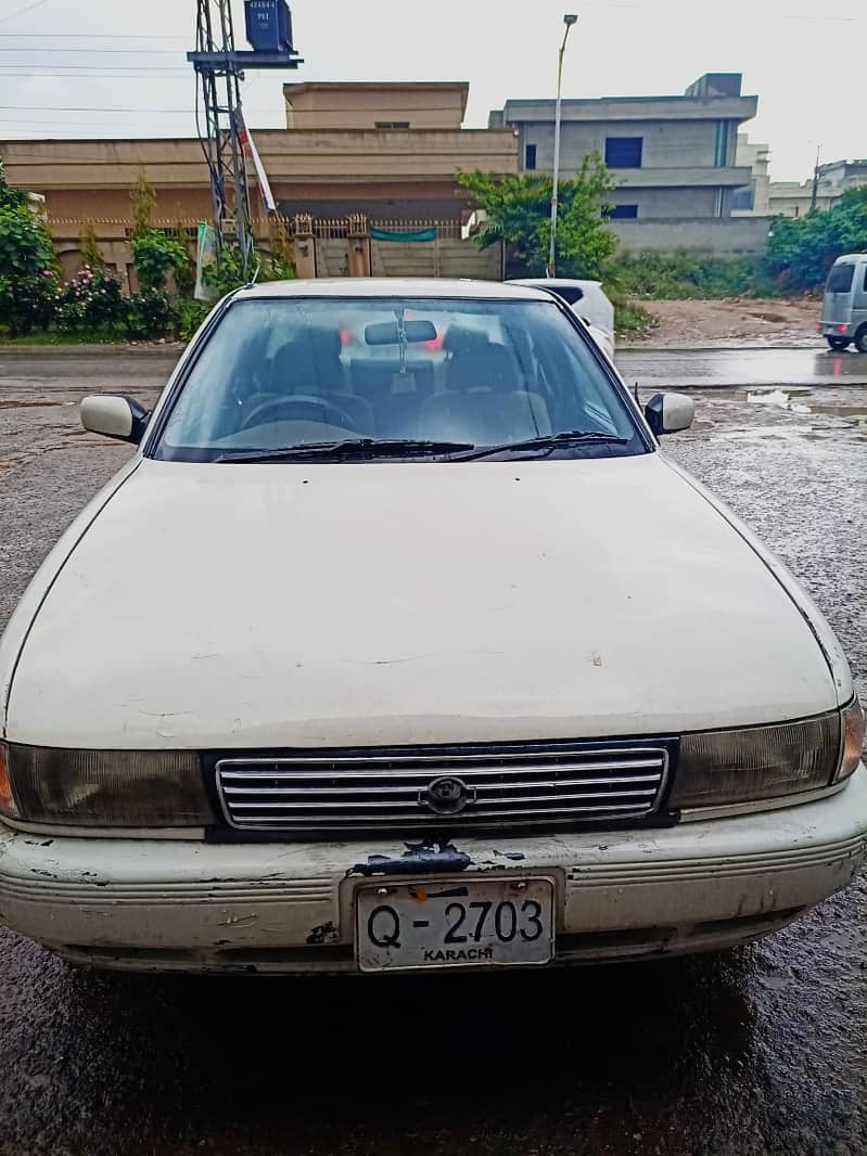 Nissan Sunny imported 1991 in genuine condition 6