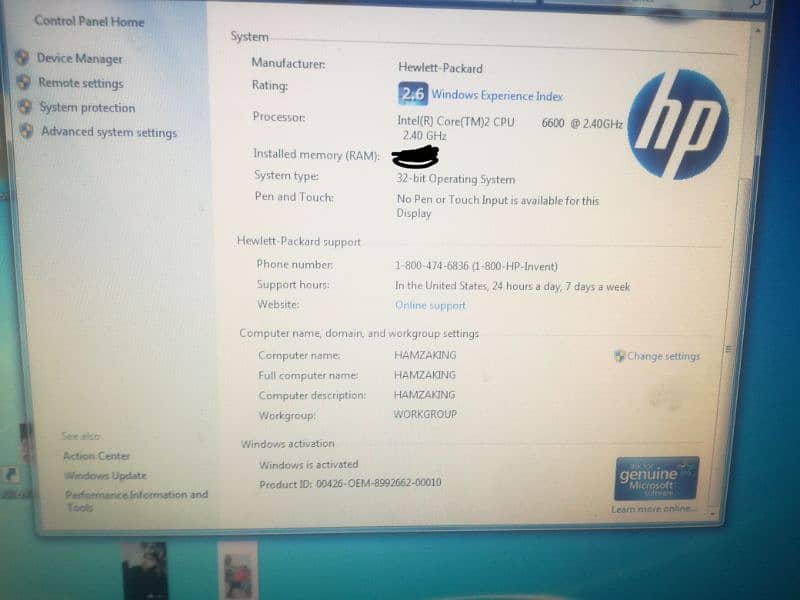computer for sale dual core 2 pc with all accessories 0