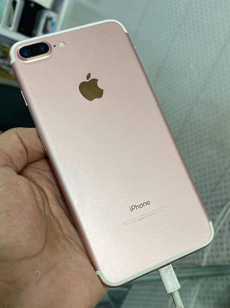 PTA iPhone 7 plus rose gold original battery box 1