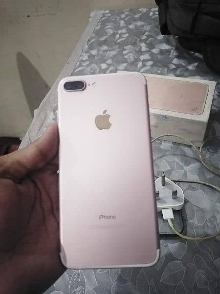PTA iPhone 7 plus rose gold original battery box 4