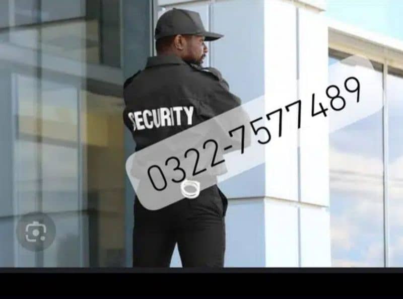 Security guard staff required lahore 0