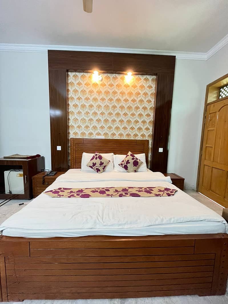 Bed, Side table, King size bed, double bed, sheesham wooden bed 9