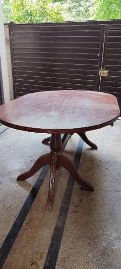 Dining table pure wood