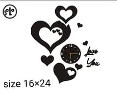 stylish wall clock 200 Deliver charges 0